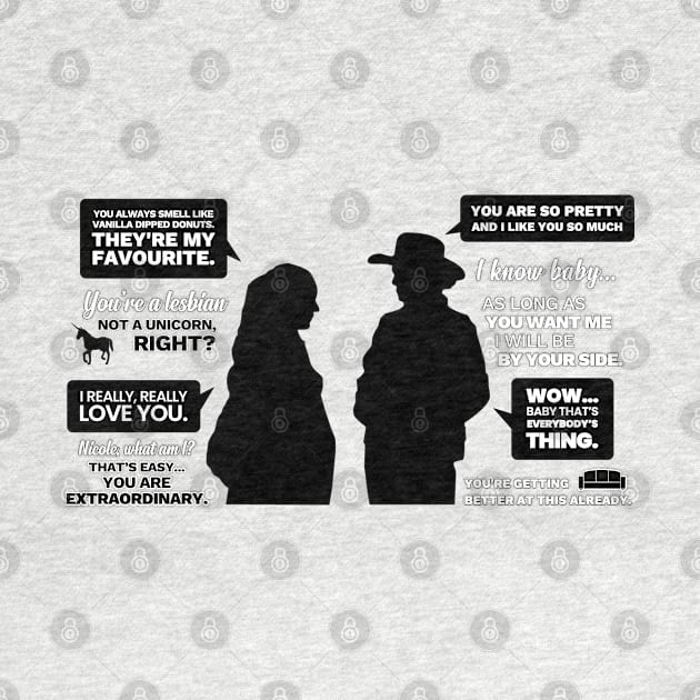 WayHaught Silhouette Quotes by VikingElf